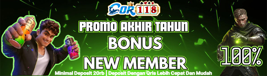 PROMO NEW MEMBER 100%